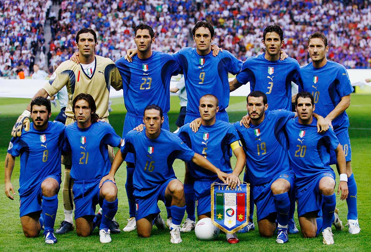 9/07/2006: l’Italia a Berlino è di nuovo campione del mondo. Cosa fanno ora quei campioni?