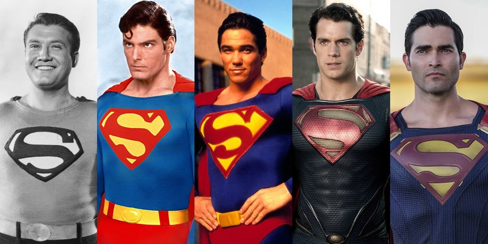 Com’è cambiato Superman nel tempo
