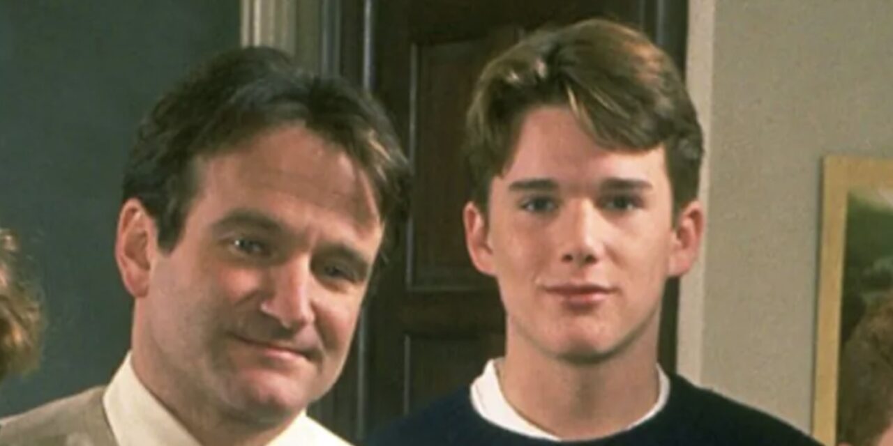 L’attimo fuggente, Ethan Hawke: “Ero convinto che Robin Williams mi odiasse, continuava a prendermi di mira per farmi ridere”