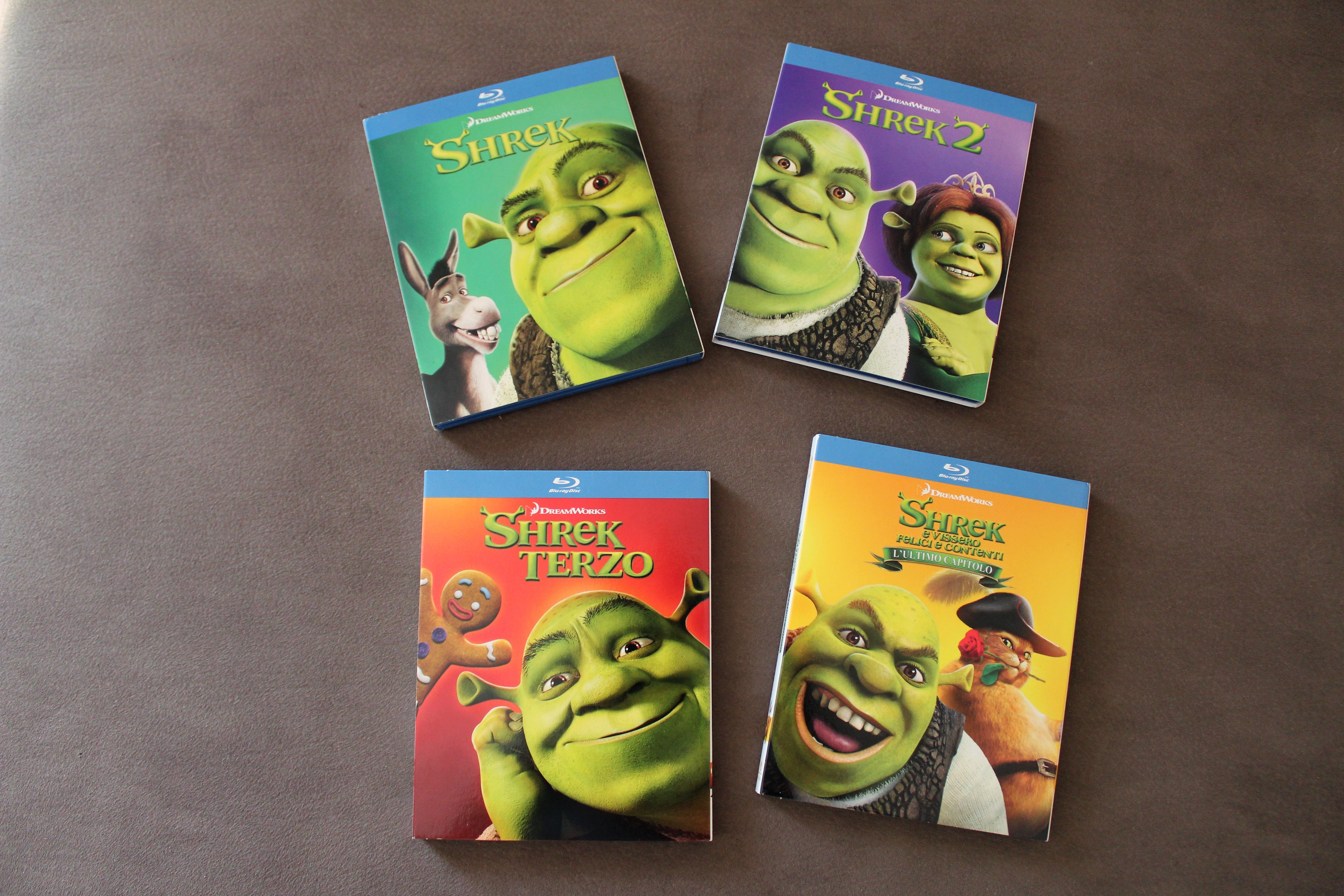 SHREK (DreamWorks New Pack): ecco i nuovissimi cofanetti Universal