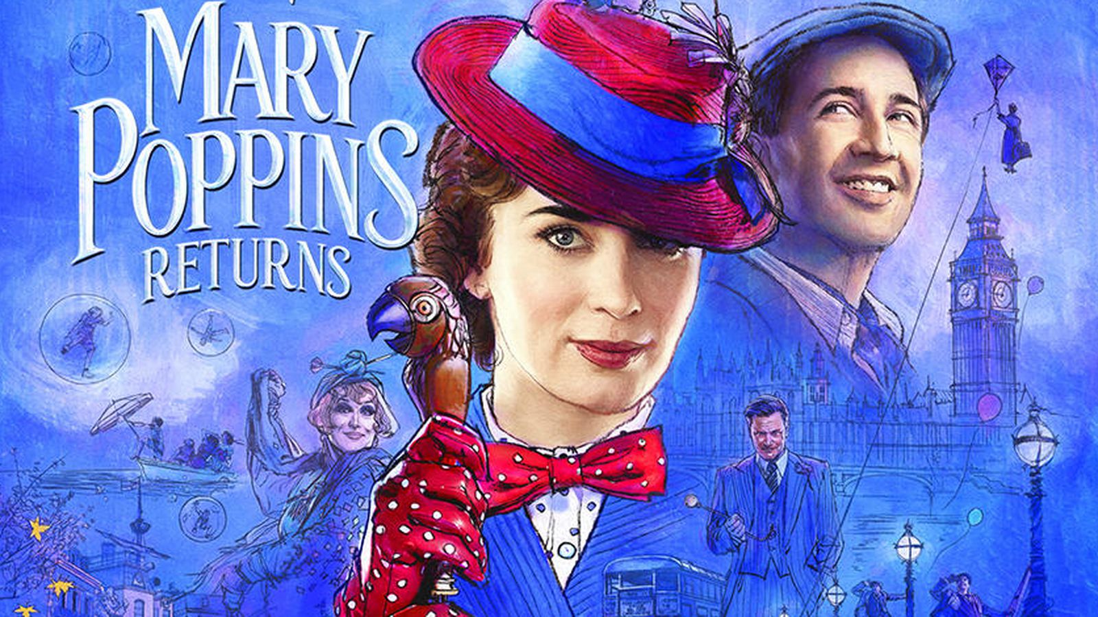 Il Ritorno di Mary Poppins: pubblicata online la colonna sonora ufficiale