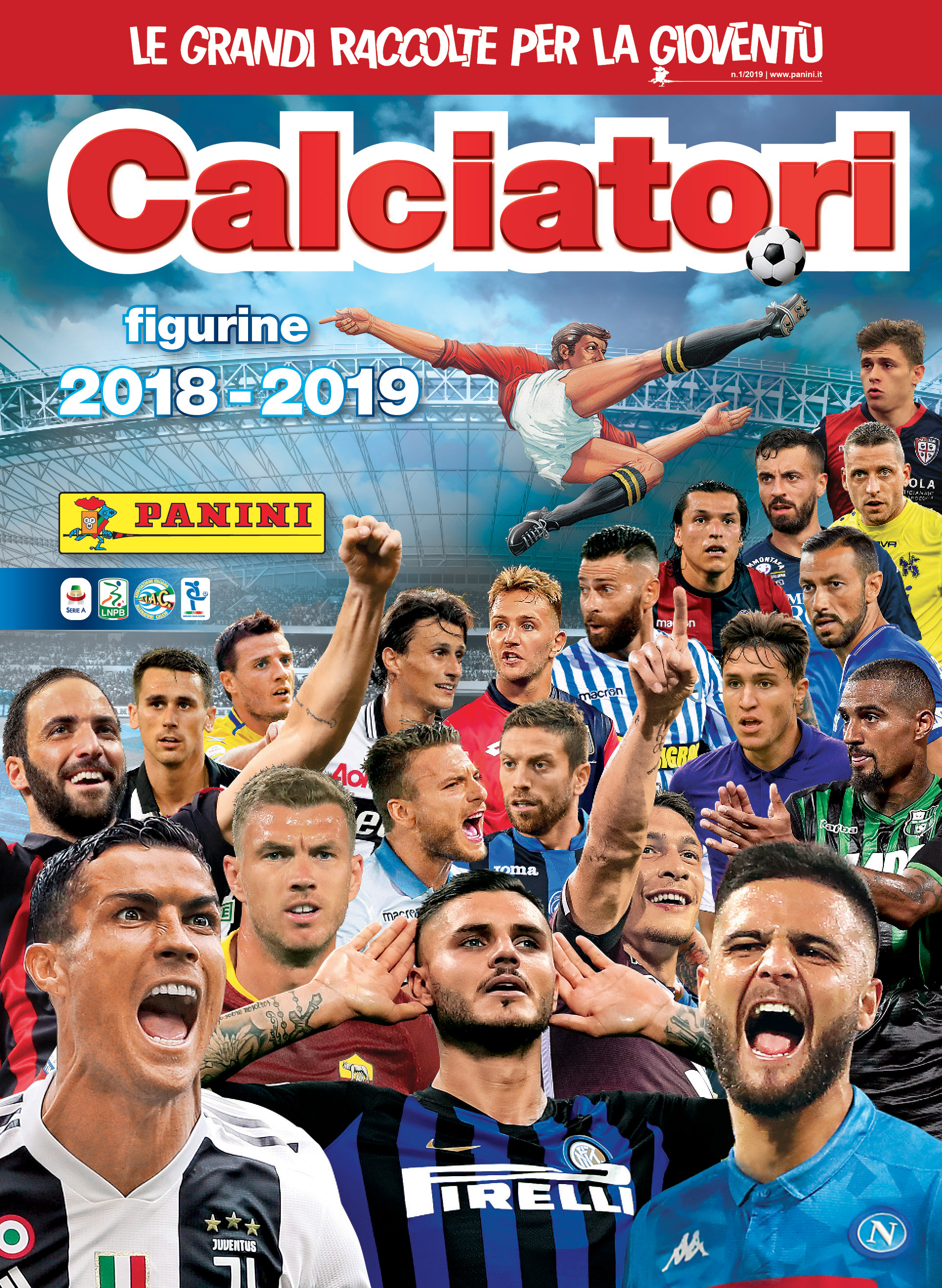 n COPPA ITALIA 3 Figurine-stickers CALCIATORI 2019-2020 Panini