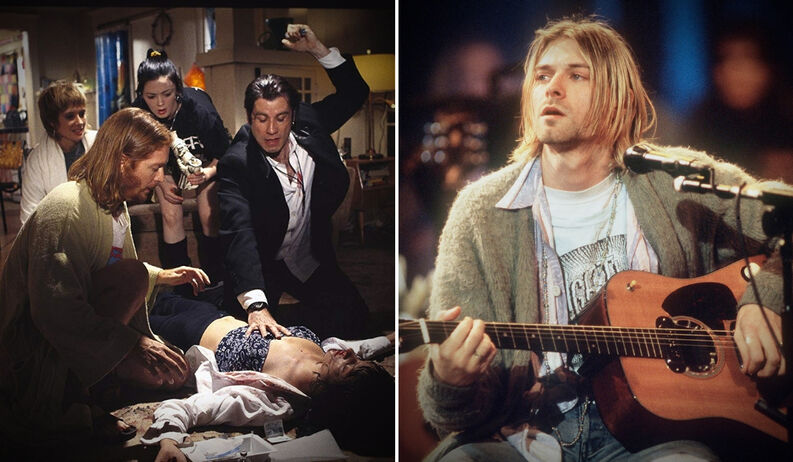 Quella volta in cui Tarantino chiese e Kurt Kobain di recitare in “Pulp Fiction”