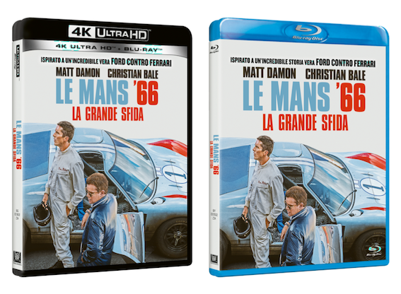 LE MANS ’66 – LA GRANDE SFIDA DISPONIBILE  IN DIGITALE E IN 4K, BLU-RAY E DVD