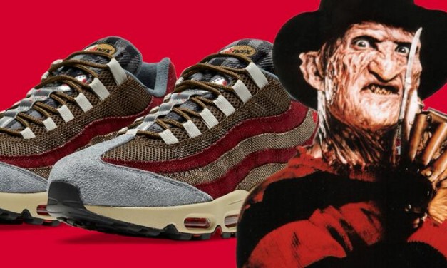 Nightmare, la Nike crea le scarpe dedicate a Freddy Krueger