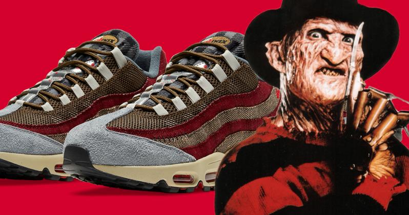 Nightmare, la Nike crea le scarpe dedicate a Freddy Krueger