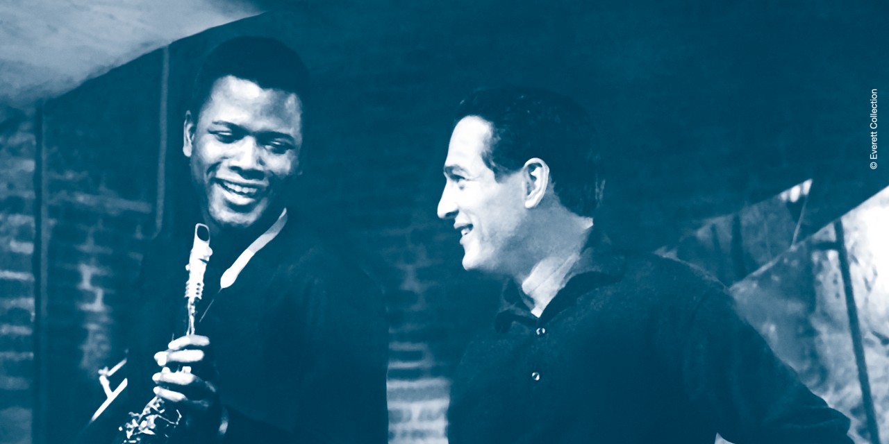 Festa del Cinema di Roma: la foto di Paul Newman e Sidney Poitier come immagine ufficiale