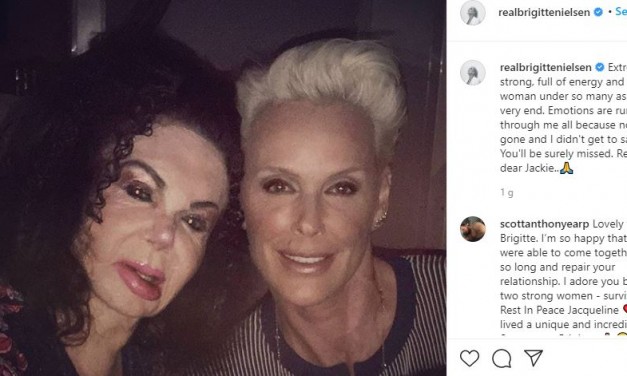 Brigitte Nielsen ricorda Jackie Stallone, sua ex-suocera