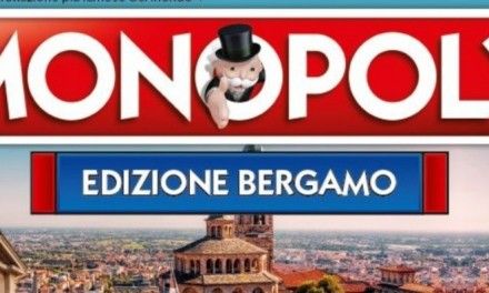 Monopoly ma con la mappa di Bergamo, a sostegno della rinascita post Covid