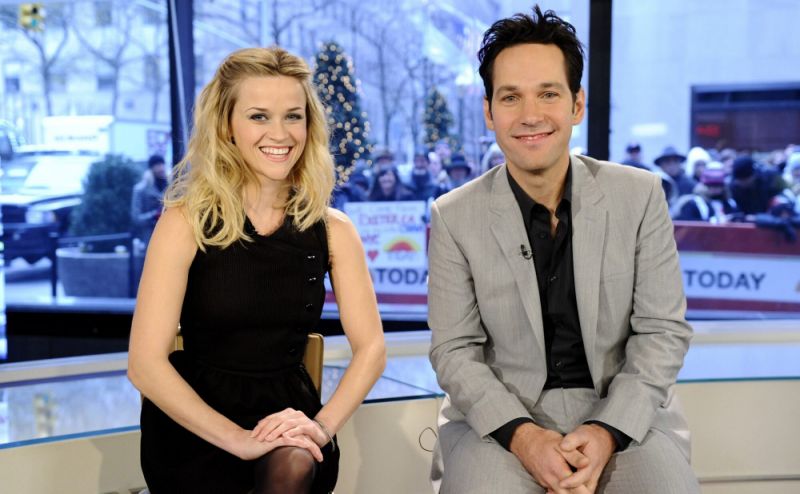 Reese Witherspoon e Paul Rudd avanti col tempo: primo selfie nel 1996
