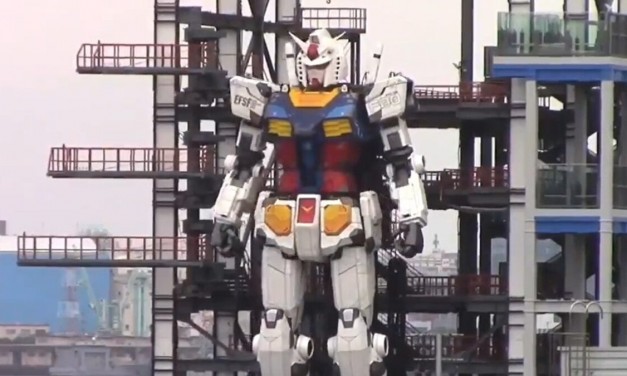 Gundam: il robot anni ‘80 diventa realtà e muove i primi passi, ecco l’incredibile video