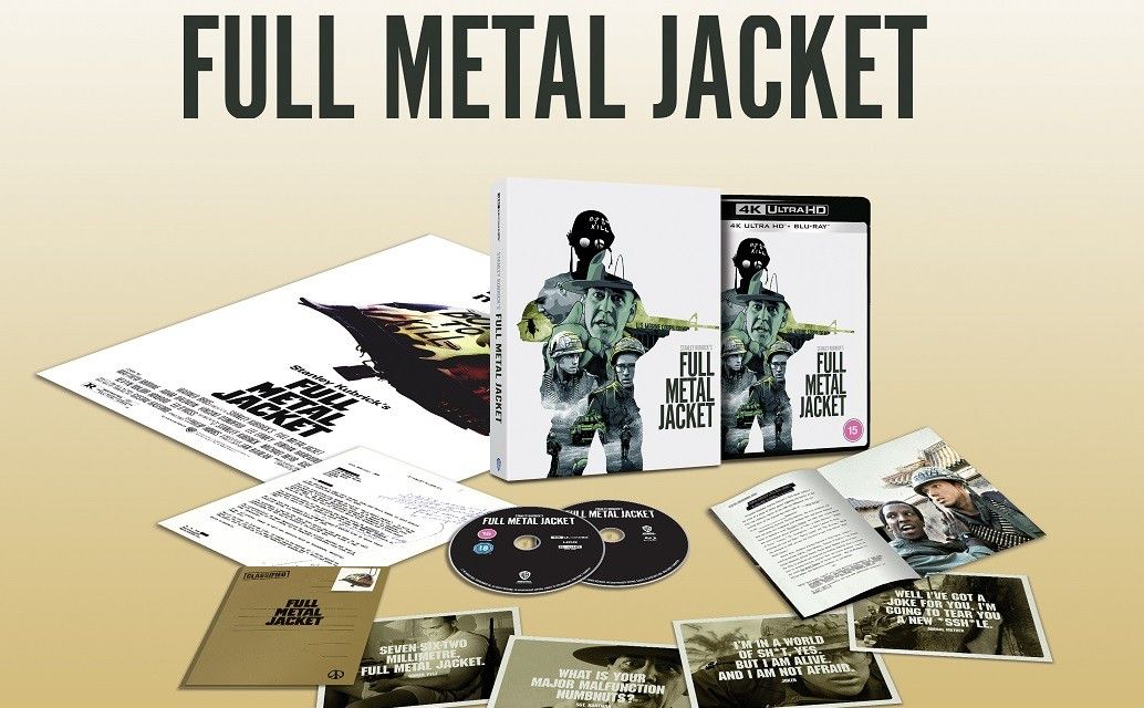 “Full Metal Jacket” dall’8 Ottobre arriva in 4K UHD, disponibili anche “300”, “007 James Bond Collection” e dal 29 Ottobre “Beetlejuice – Spiritello Porcello”