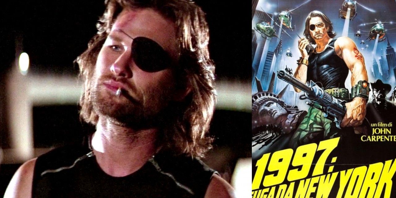 1997: Fuga da New York, il nome di “Jena” in Italia fu cambiato, la benda improvvisata da Kurt Russell sull’occhio e la locandina sbagliata