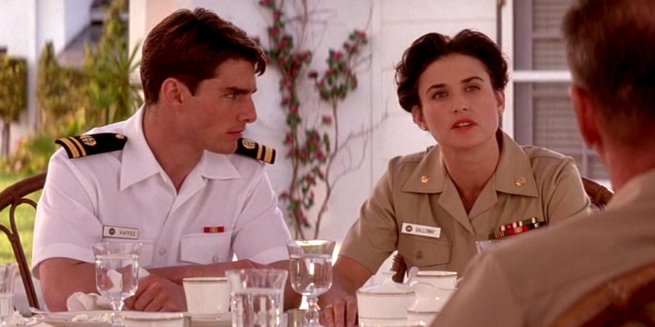 Codice d’onore, Demi Moore: “Jack Nicholson era meraviglioso, a volte si rivolgeva a noi come se fossimo bambini”