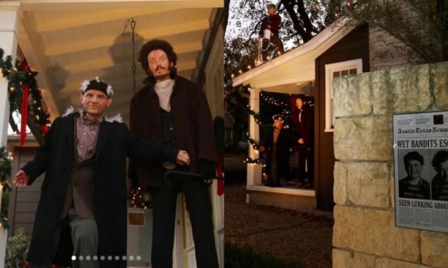 Mamma, ho perso l’aereo: un fan crea delle impressionanti decorazioni natalizie a tema