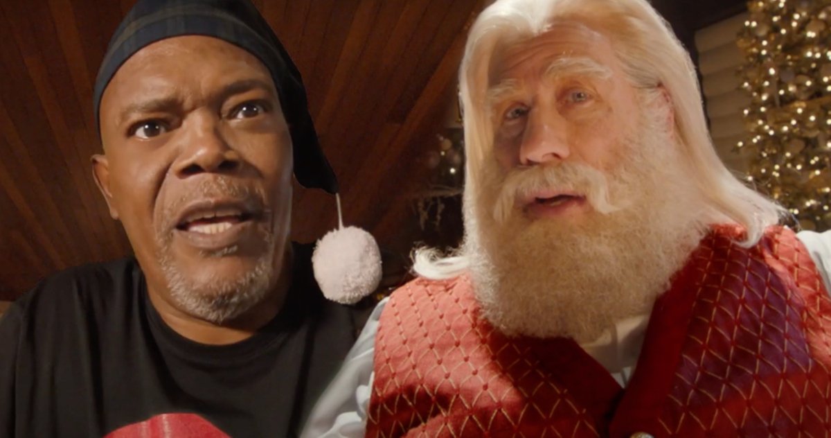 Pulp Fiction, John Travolta e Samuel L. Jackson di nuovo insieme per uno spot di Natale