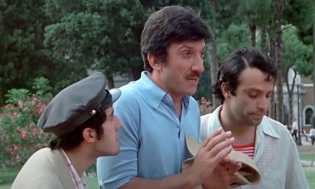 Febbre da Cavallo: spunta murales di Proietti accanto al bar di Gabriella