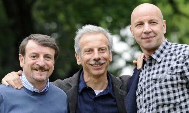 Aldo, Giovanni e Giacomo in versione Simpson in una foto da loro pubblicata