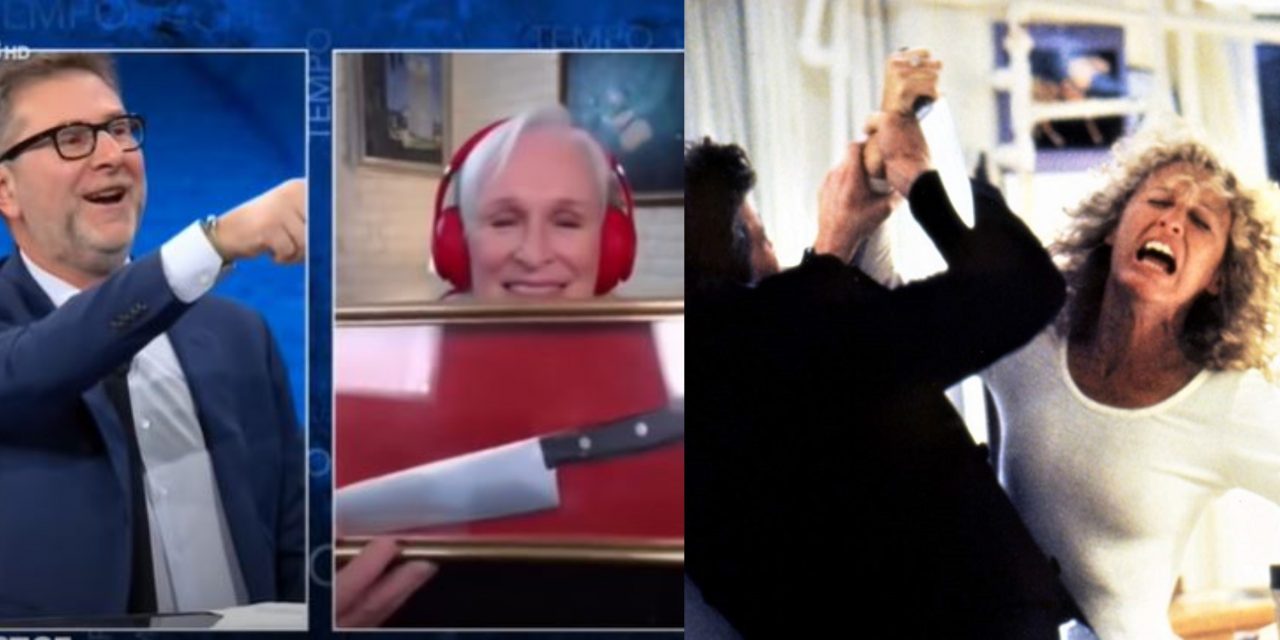 Glenn Close tiene in casa il coltello che usò in Attrazione Fatale: “È fatto di carta”