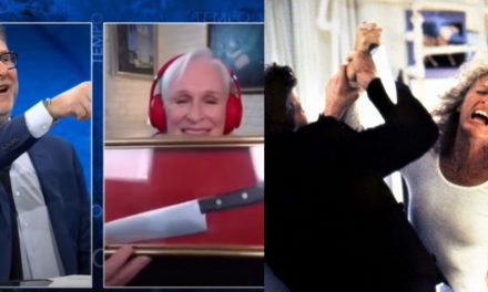 Glenn Close tiene in casa il coltello che usò in Attrazione Fatale: “È fatto di carta”