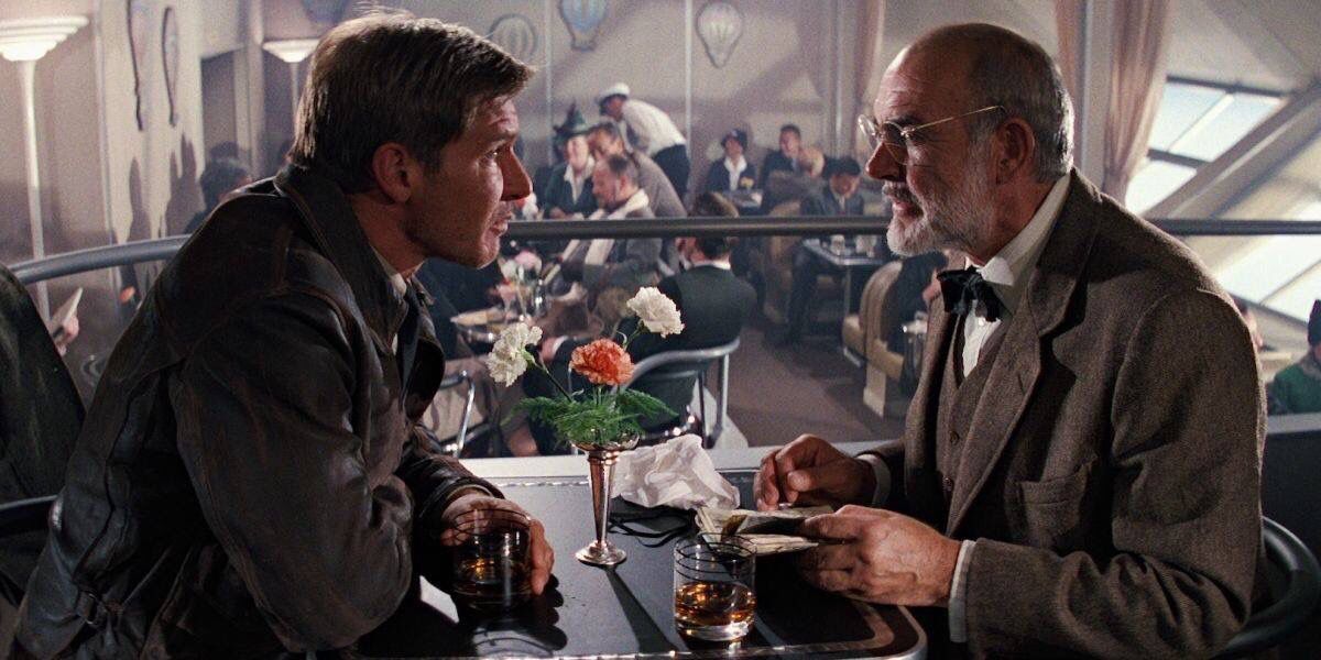 Indiana Jones: quando Sean Connery ed Harrison Ford girarono una scena in mutande