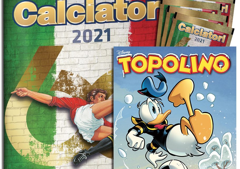 Topolino: ecco i numeri di Natale e quello con l’album panini 2020-2021 da collezione