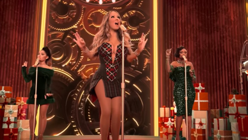 Mariah Carey presenta il suo nuovo singolo di Natale “Oh Santa!” con Jennifer Hudson e Ariana Grande
