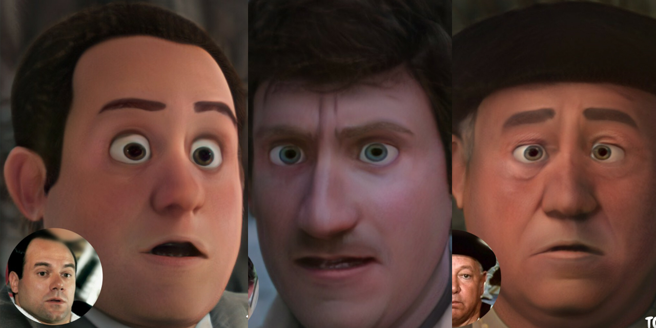 Come sarebbero gli attori della commedia italiana 80/90 se fossero personaggi Disney?
