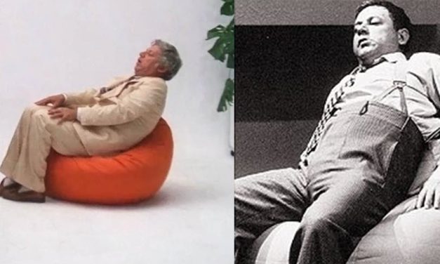 “Fracchia la belva umana” e la scena della poltrona sacco: un vecchio numero di Villaggio