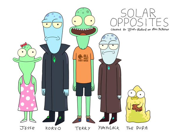 Solar Opposites: su Disney+, la nuova serie animata dai creatori di Rick & Morty