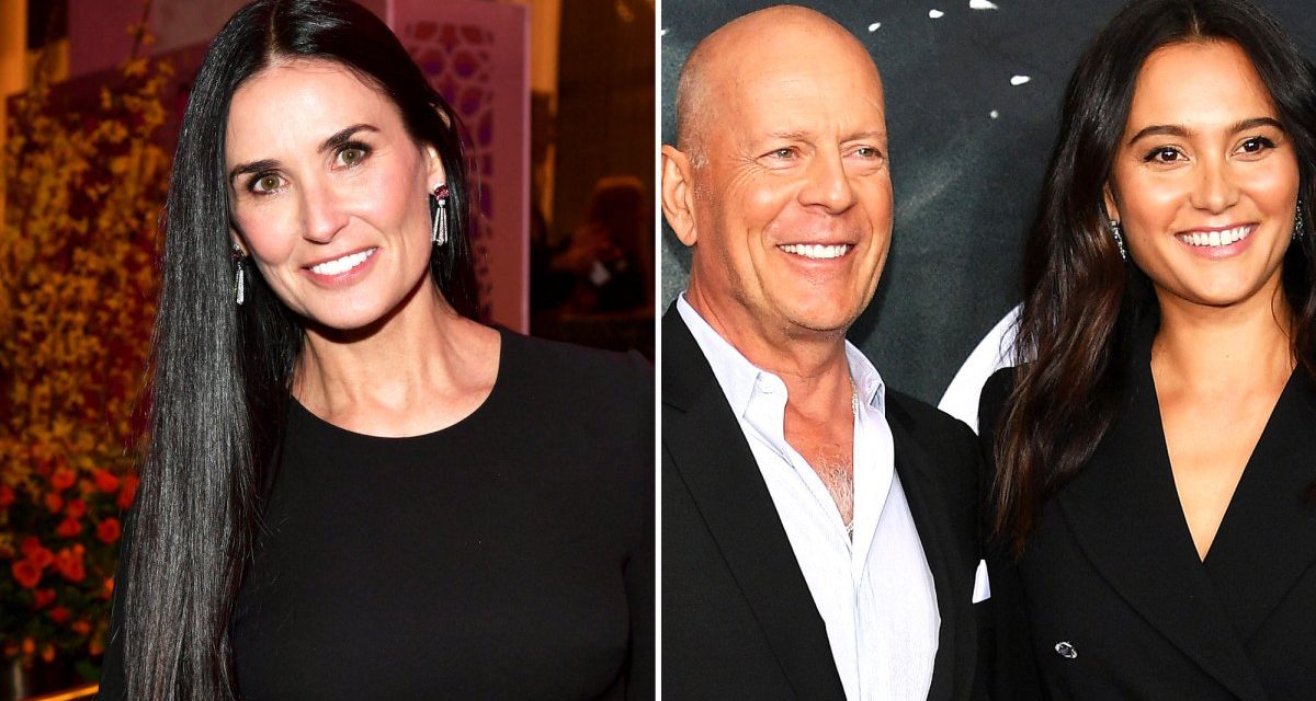 Demi Moore sulla moglie di Bruce Willis: “Siamo madri unite, come sorelle”