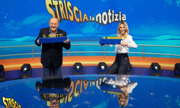 Striscia la notizia, torna la coppia Michelle Hunziker-Gerry Scotti