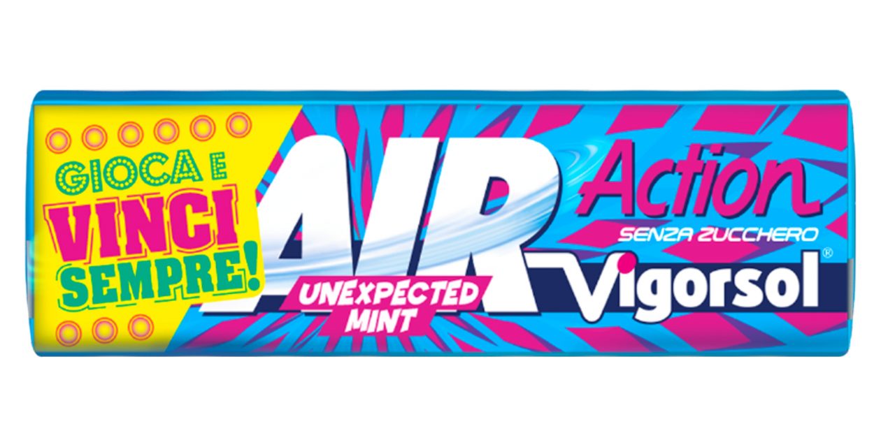 Arriva AIR Action Vigorsol GAME: con ogni pack vinci 1 codice film Chili e in palio 500 super premi!