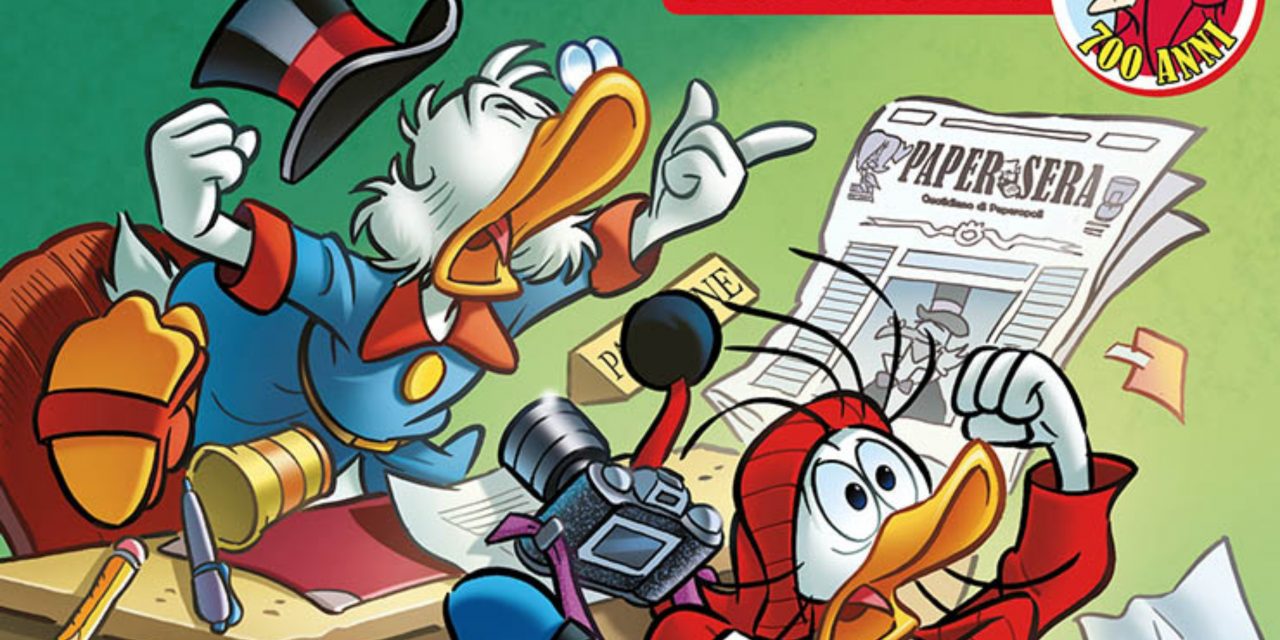 Topolino celebra Dante Alighieri in occasione dei 700 anni dalla scomparsa sul numero 3409