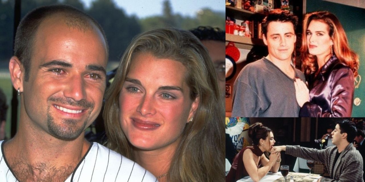 Andre Agassi e quella scenata di gelosia a Brooke Shields per aver leccato le dita di Matt LeBlanc