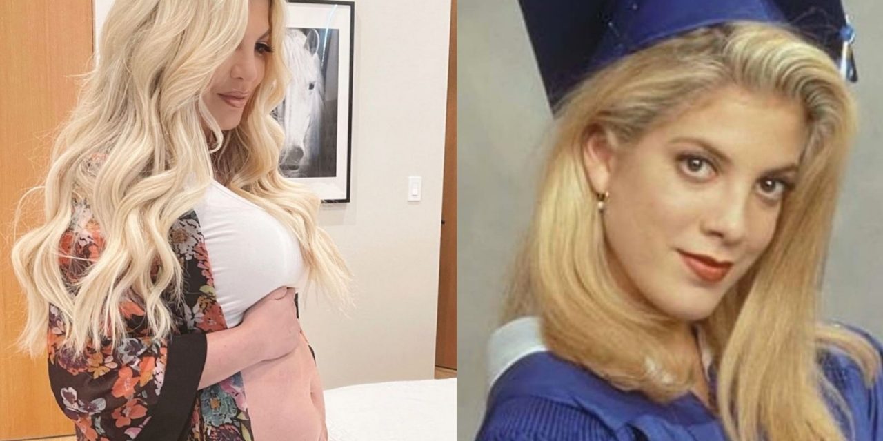 Tori Spelling incinta del sesto figlio? Potrebbe essere un pesce d’aprile