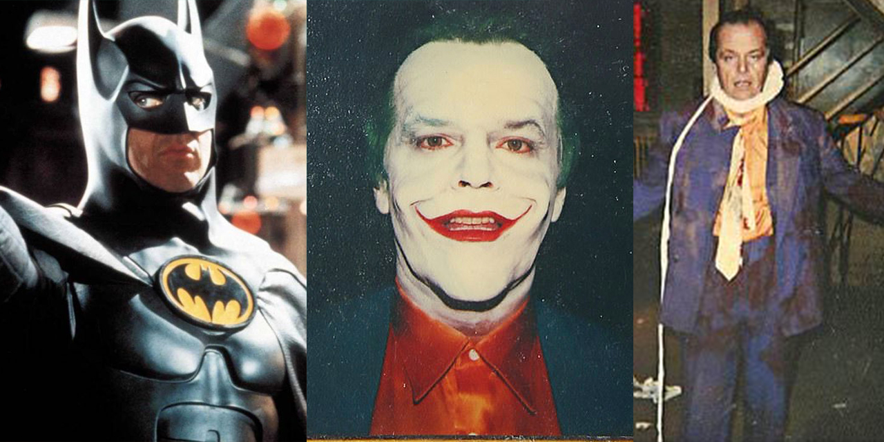 Batman: ecco rare Polaroid scattate al Joker di Jack Nicholson sul set del film