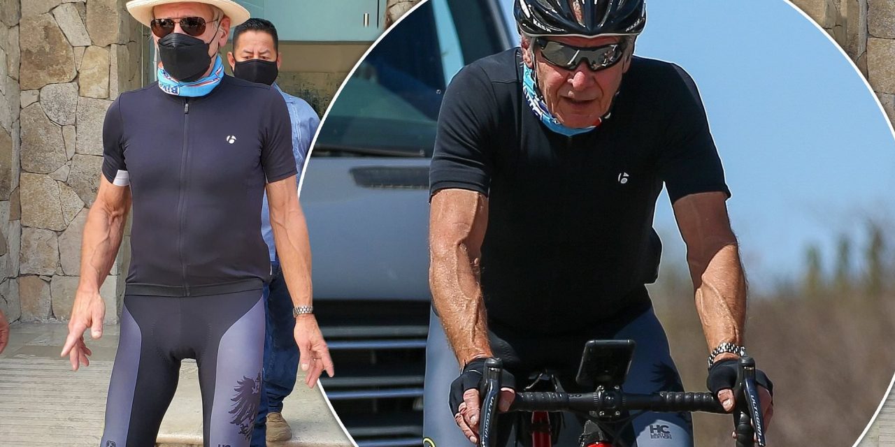 Harrison Ford inarrestabile: percorre 1600 chilometri in bici nel deserto messicano