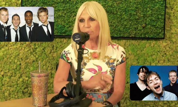 Donatella Versace invitò i Blue a un evento, ma voleva i Blur: “Sbagliai pronuncia, quando me li sono trovati davanti volevo morire”