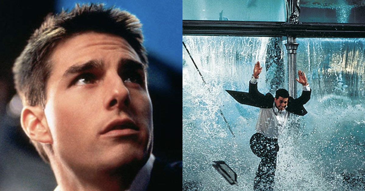Mission Impossible: le difficoltà della scena dell’acquario girata in due continenti diversi e la cena a casa di Spielberg per convincere De Palma