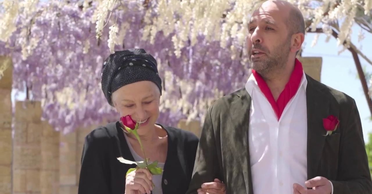 Helen Mirren commenta ‘La vacinada’: «Zalone elegante e geniale, un onore lavorare con lui»