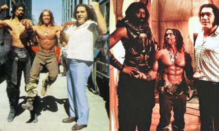 Conan 2, Schwarzenegger: “Andrè the Giant voleva pagare sempre lui la cena, se non lo faceva si arrabbiava e mi sollevava come una piuma…”