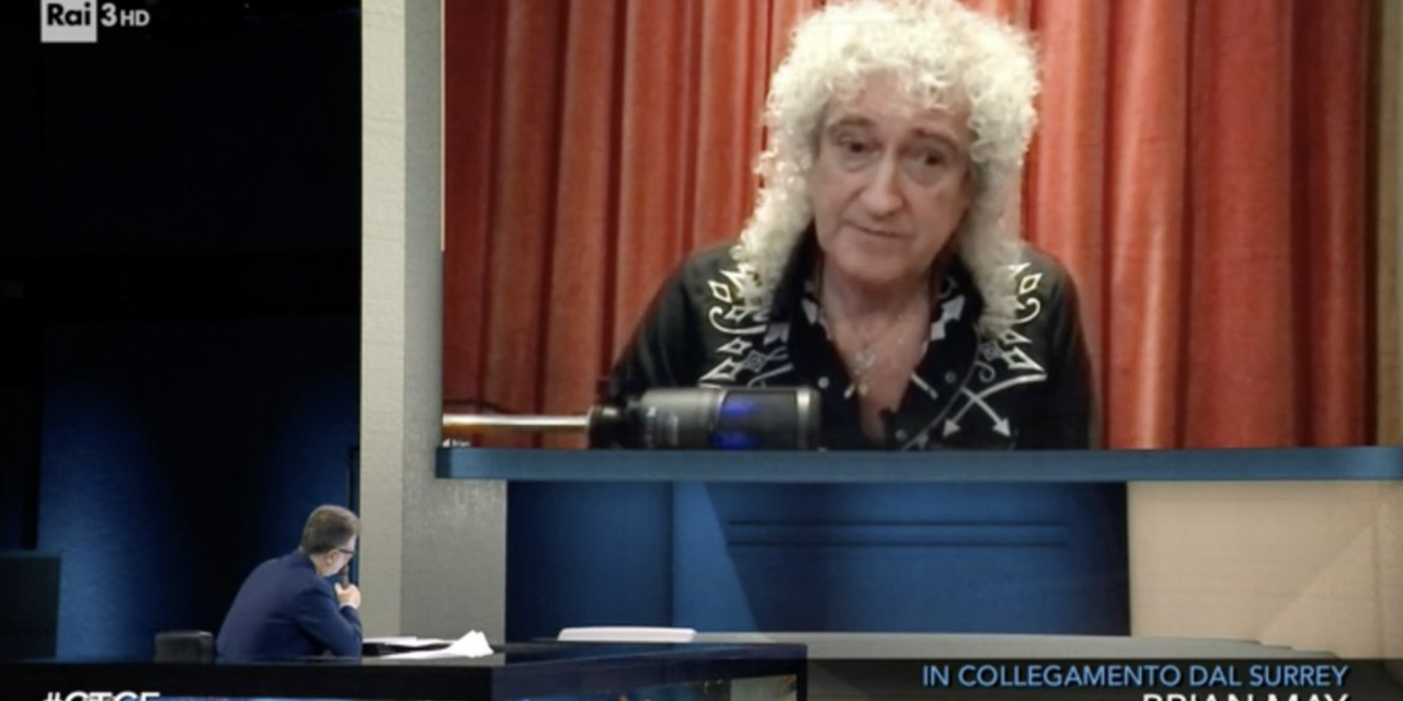 Brian May a Che Tempo Che Fa: «Freddie? Un essere umano straordinario, sembra che sia sempre qui e non ci abbia mai lasciato»