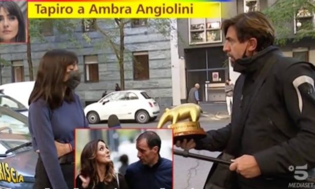 Valerio Staffelli sul Tapiro ad Ambra: “Non l’ho aggredita, è stata al gioco”