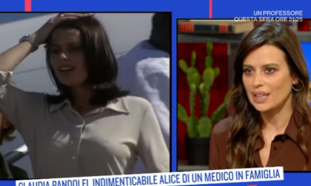 Claudia Pandolfi sul successo di Un Medico in Famiglia: “Fu scioccante, assolutamente ansiogeno. Sono stata male”