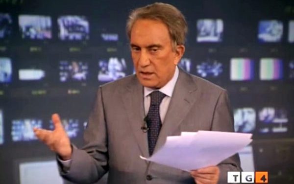 Emilio Fede sulla chiusura del Tg4: “Così l’informazione viene presa a calci nel sedere, state per uccidere un’istituzione.”