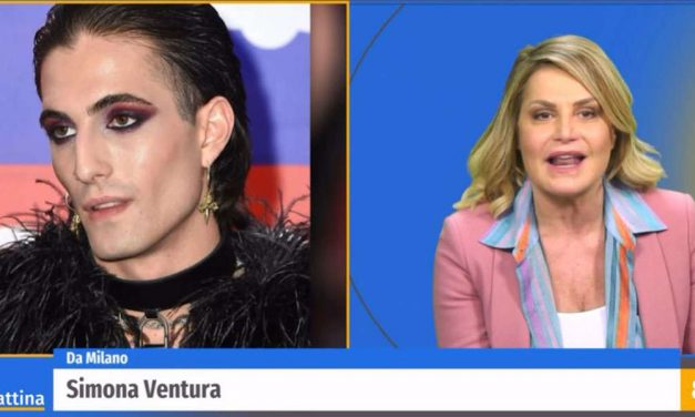 Simona Ventura: “I Maneskin? Sono carismatici e bucano lo schermo. Hanno portato la bandiera italiana all’estero”
