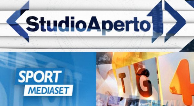StudioAperto, SportMediaset e Tg4 chiudono