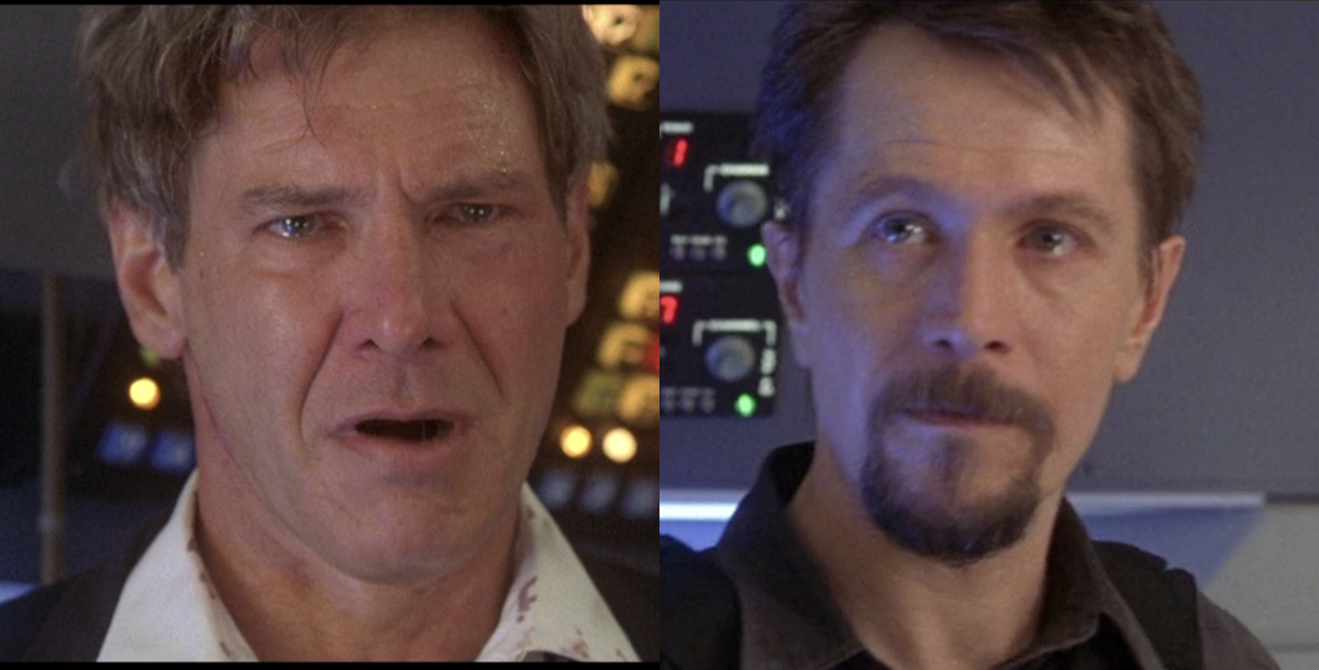 Air Force One, il soprannome di Gary Oldman sul set e le botte vere con Harrison Ford