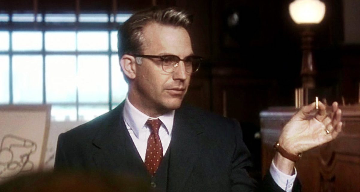 JFK, Kevin Costner: “Ho provato il monologo in piscina con mia madre che mi aiutava con le battute”